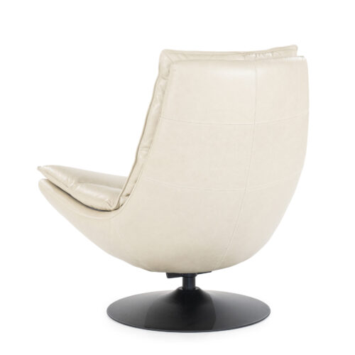 Fauteuil Sven Leder - Beige - Afbeelding 16