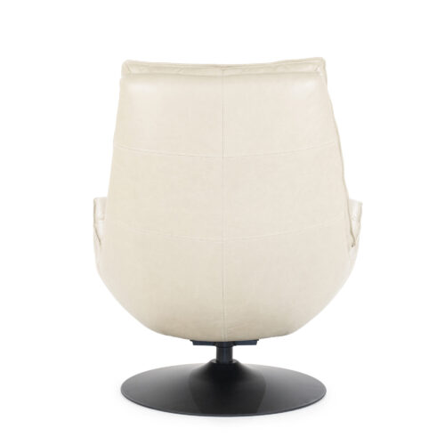 Fauteuil Sven Leder - Beige - Afbeelding 15