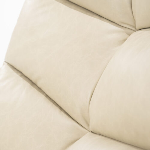 Fauteuil Sven Leder - Beige - Afbeelding 10