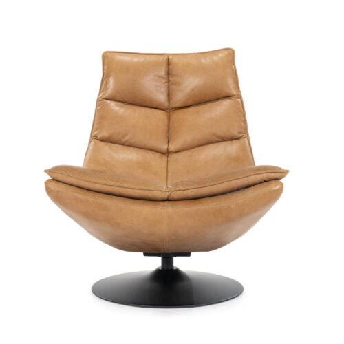 Fauteuil Sven Leder - Cognac - Afbeelding 3