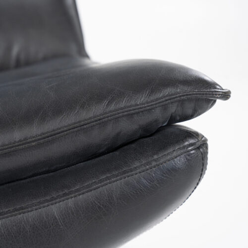 Fauteuil Sven Leder - Zwart - Afbeelding 10