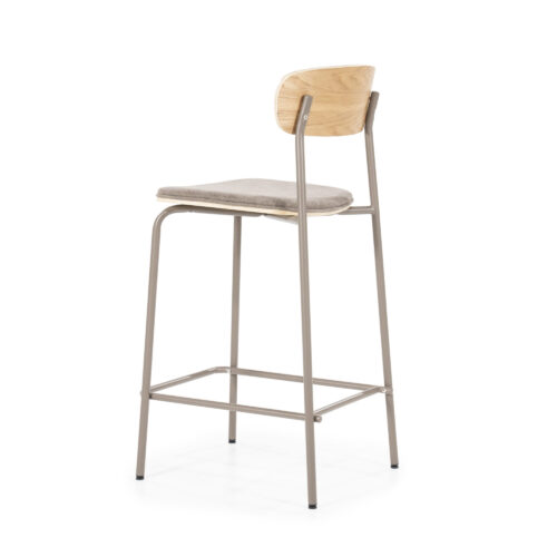 Barkruk Skola Taupe (zithoogte 67 cm) - Afbeelding 14