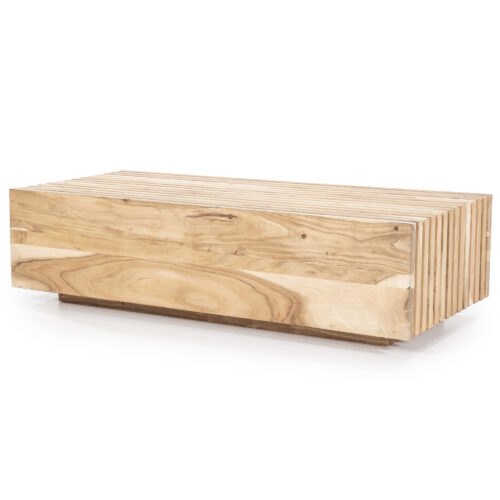 Salontafel Tom Mangohout - Naturel 130x60cm - Afbeelding 2