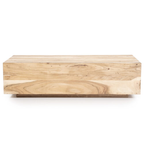 Salontafel Tom Mangohout - Naturel 130x60cm - Afbeelding 3