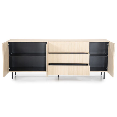 Dressoir Thomas Eikenhout - 210cm - Afbeelding 10