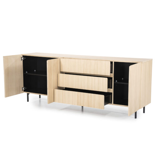 Dressoir Thomas Eikenhout - 210cm - Afbeelding 4