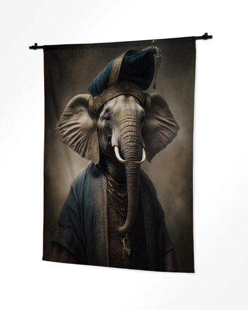 Wandkleed Elephant - zelf samenstellen