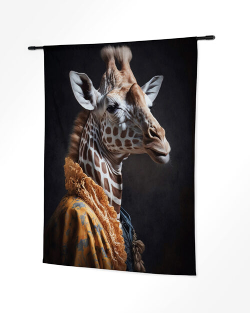 Wandkleed Giraffe - zelf samenstellen