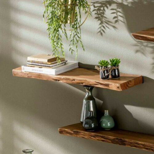 Wandplank Edge Acaciahout - 90cm