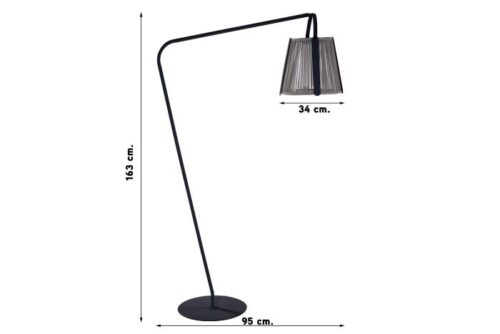 Staande lamp / Tuinlamp Bo solar light - Antraciet - Afbeelding 2