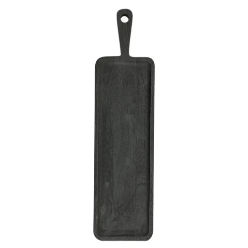 Serveerplank Plancha Mangohout 74 cm - Zwart