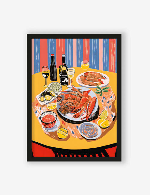 Art Print Fruits de Mer - zelf samenstellen - Afbeelding 2