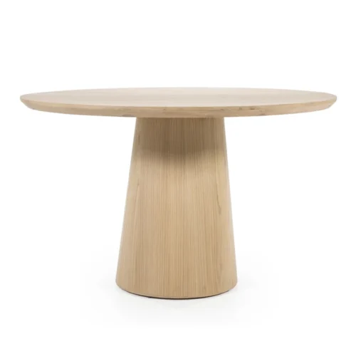 Ronde Eettafel Nola Eikenhout 130 cm - Naturel