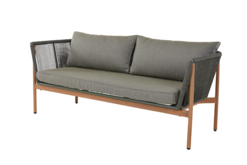 Tuin Loungeset Lyra Teak Touw - Groen - Afbeelding 4