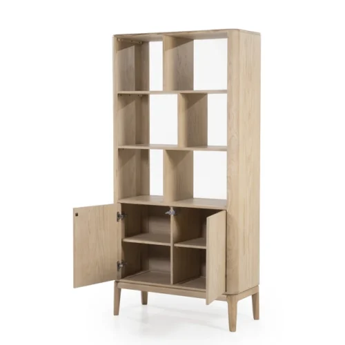 Boekenkast Harvey Eikenhout 180 x 90 cm - Naturel - Afbeelding 3