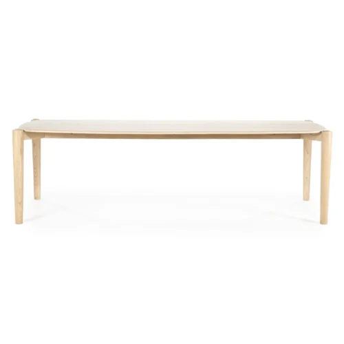 Deens Ovale Eettafel Selbu 240 x 100cm - kleur Naturel