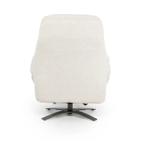 Verstelbare Fauteuil Caleb Met voetenbank -  Beige - Afbeelding 4