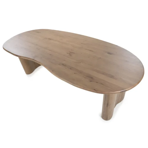 Organische Eettafel Josh 300 x 110 cm - kleur Bruin - Afbeelding 3