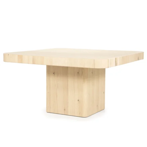 Vierkante Eettafel Harmonie Naturel - 140cm - Afbeelding 2