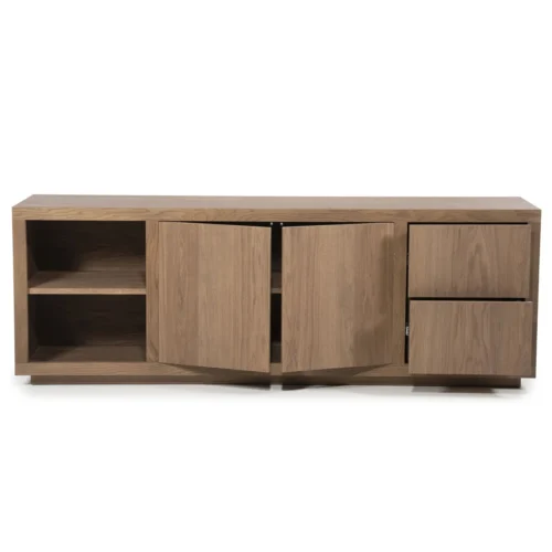 Dressoir Helsinki Eikenhout 200 cm - Lichtbruin - Afbeelding 5