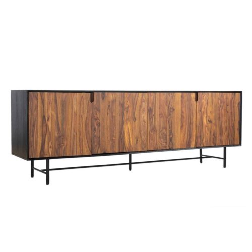 Dressoir Taviano Sheesham en Mangohout - 220 cm