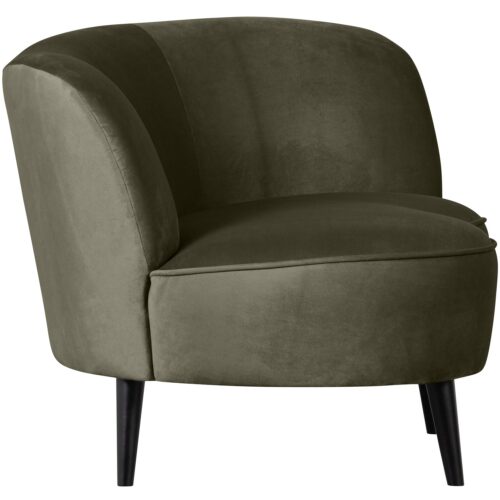 Lounge Fauteuil Sara - Warm Groen (rechts) - Afbeelding 3