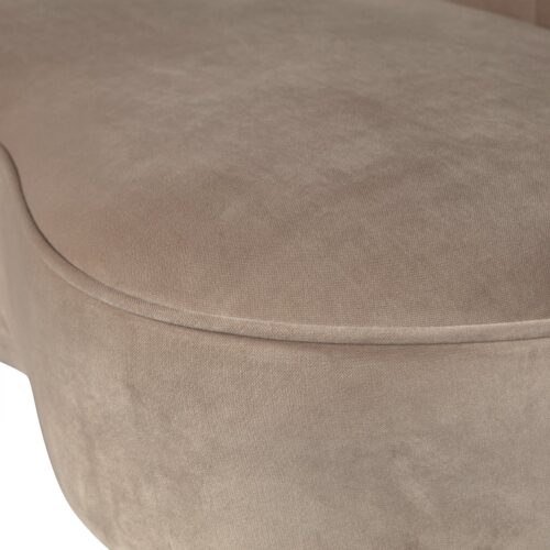 Lounge Fauteuil Sara  - Khaki (rechts) - Afbeelding 8