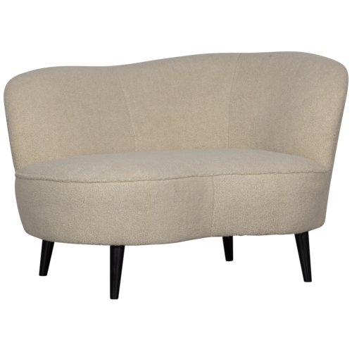 Lounge Fauteuil Sara Teddy - Off White (rechts) - Afbeelding 3