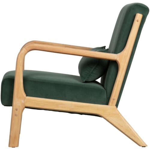 Fauteuil Mark Velvet - Groen - Afbeelding 4