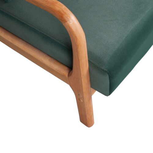 Fauteuil Mark Velvet - Groen - Afbeelding 7