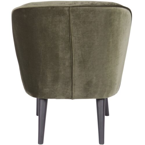 Fauteuil Sara Velvet - Warm Groen - Afbeelding 6