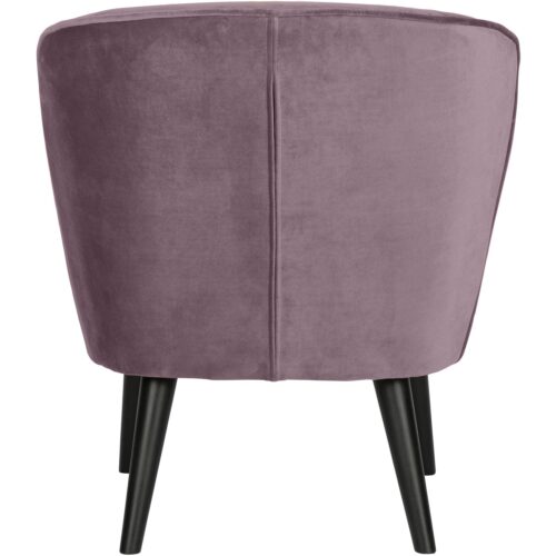 Fauteuil Sara Velvet - Lilla - Afbeelding 5