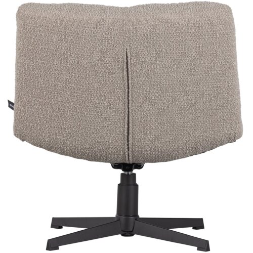 Draaifauteuil Vinny Bouclé - Zand - Afbeelding 6