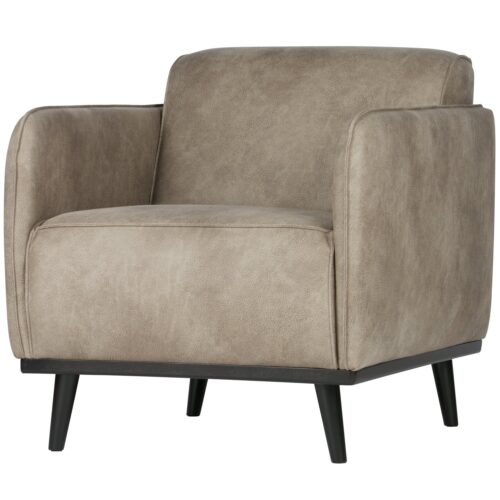 Fauteuil Statement met armleuning Lederlook  - Elephant Skin - Afbeelding 4