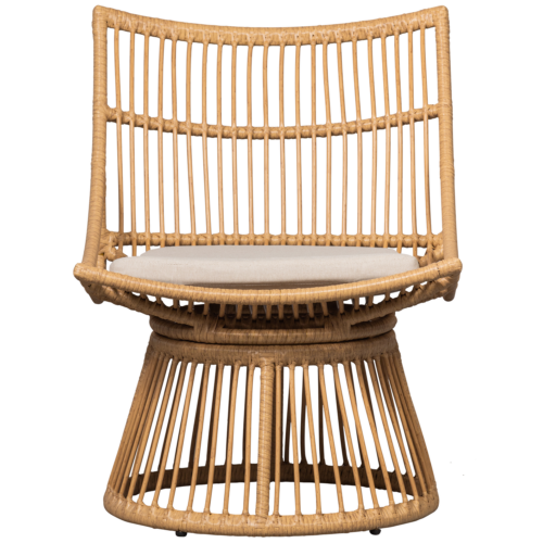 ALATNA TUINSTOEL WICKER NATUREL - Afbeelding 4