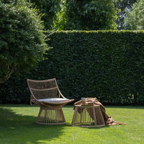 ALATNA TUINSTOEL WICKER NATUREL - Afbeelding 3